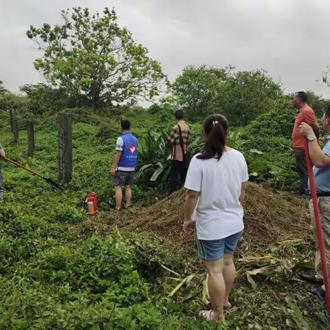 灵山镇开展“我们的节日·清明”移风易俗宣传活动