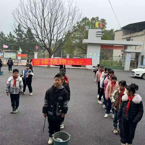 油菜花开雷锋来