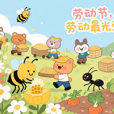 “萌娃劳动周” 小手创美好，成长正当时