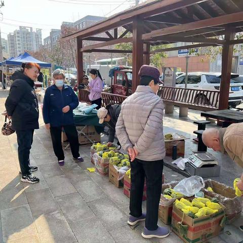 【东关街道】济南市“黄河大集”系列活动“春日暖 赶大集”走进东关街道菜市新村社区