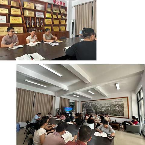 深研课标明方向，书香共享促成长——语文组举行专题科组会