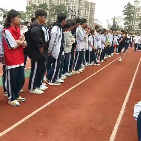 定安中学高二14班运动会