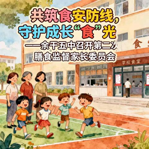 共筑食安防线，守护成长“食”光——余干五中召开第二次膳食监督家长委员会