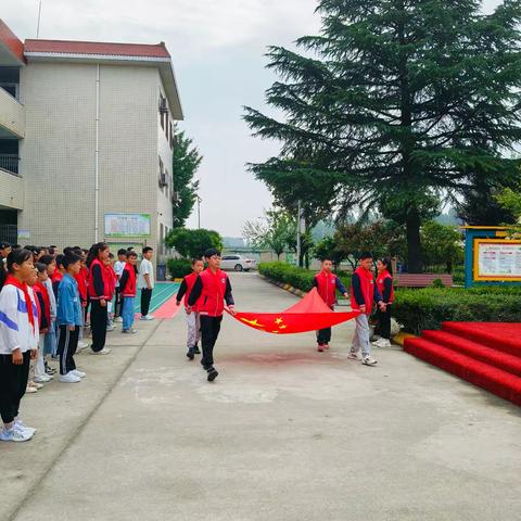 西安市鄠邑区韩村小学 第十四周值周工作总结