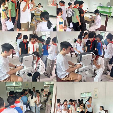 关爱“睛”彩世界 守护明亮未来 ——后港镇徐坂小学开展视力筛查健康行动