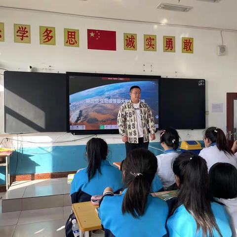 教无涯 研不止——双河乡中学生物公开课