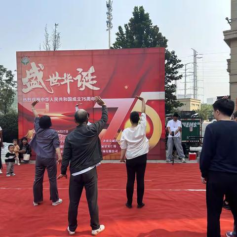 【为爱加点“唐”】唐冶街道春江郦城东社区开展开展八段锦学习小组活动