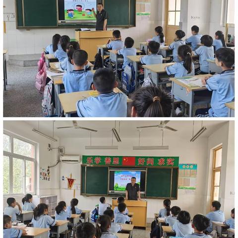 与法同行，做懂法文明小学生