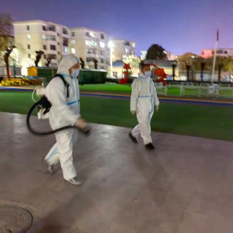 薛家湾第五幼儿园开展秋冬季流感预防消杀工作