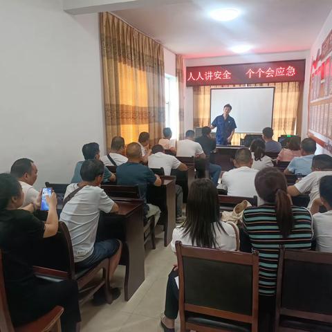 衡西市场开展消防安全知识讲座