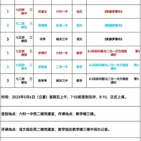 同课异构展风采，研磨集备共成长——同课异构圆满结束