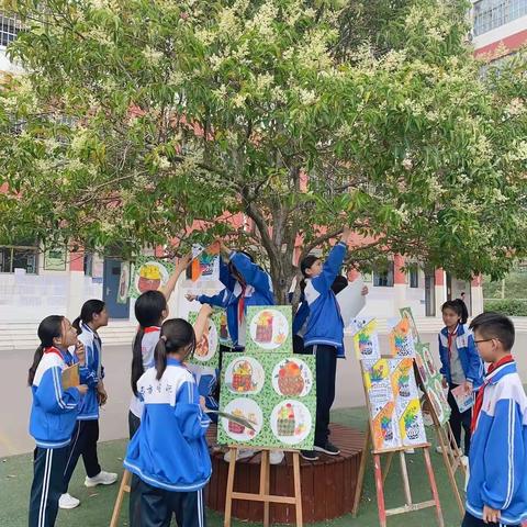 巧手绘未来 美育润心间——东方学校小学部美术社团风采展示