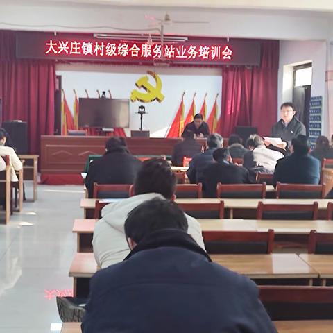 大兴庄镇召开村级服务站帮办、代办残疾人事项推进会