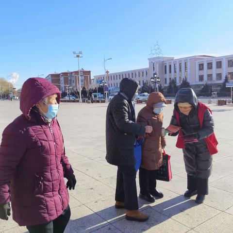 和谐民生促发展，惠民政策暖人心--繁荣街道富强社区开展惠民政策宣传活动