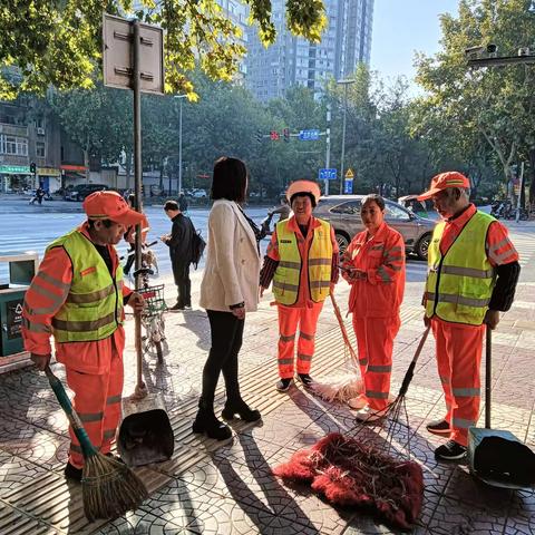 文艺路街道办事处文北二社区垃圾分类宣传活动