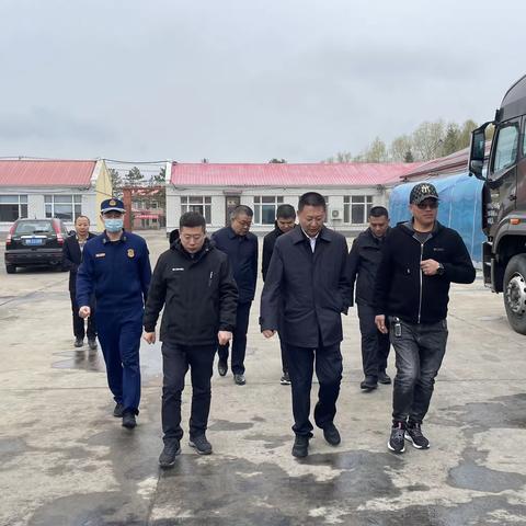 兰西县县委书记关海涛带队开展农村消防安全工作