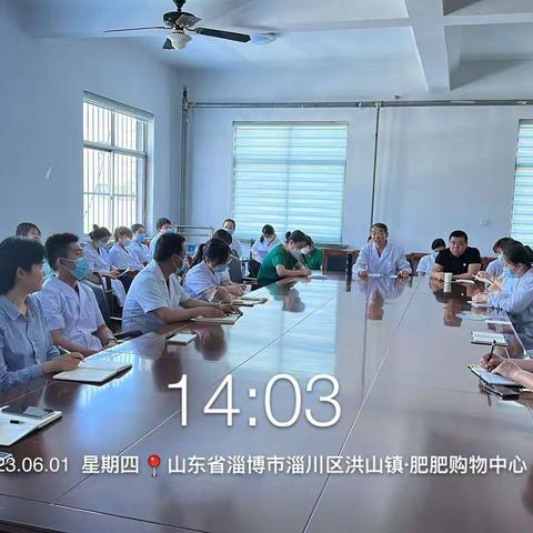 洪山卫生院邀请上级专家进行授课指导