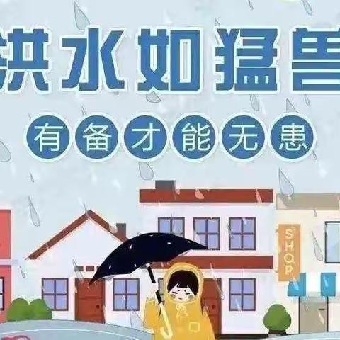 【安全篇】洪水来了怎么办——宝塔区第十五幼儿园安全教育活动