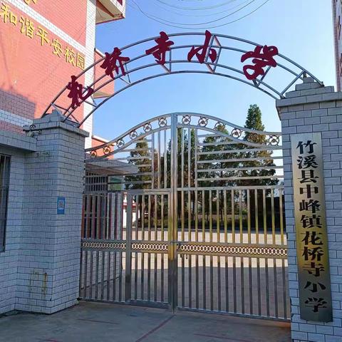 中峰镇花桥寺小学：期中总结促进步 安全教育正当时