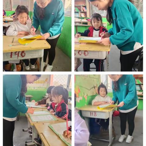 作业检查促实效−柳园镇中心校刘广营学校作业检查