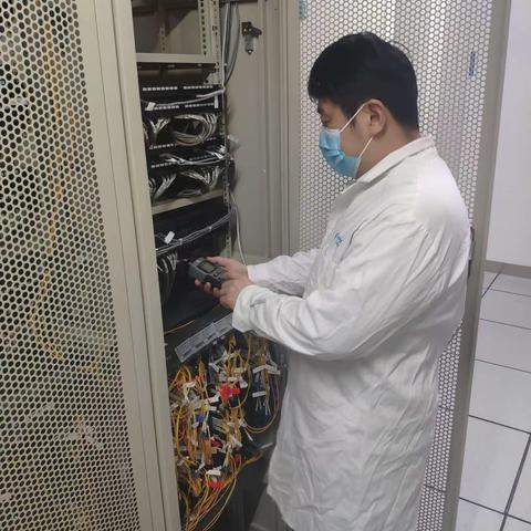 网络部党支部开展网络质量整治活动，做好春节网络保障工作