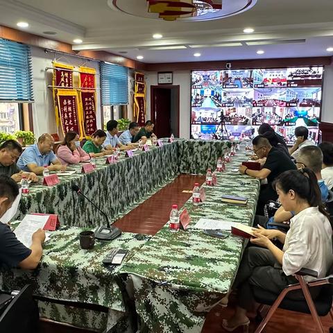 历城区退役军人事务局召开第二季度相关工作总结会议