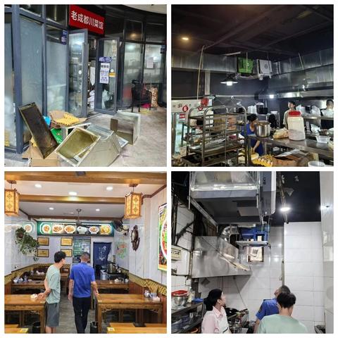 东湖街道持续开展餐饮油烟专项整治工作