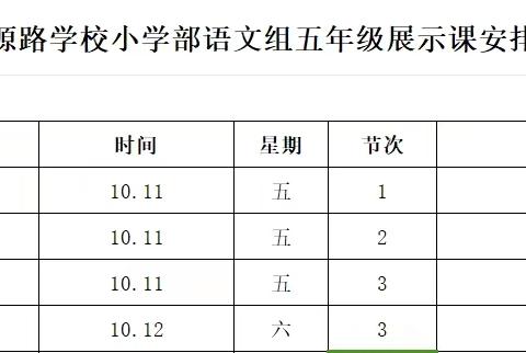 【教学教研】潜心教学 研以致远——巴彦淖尔市临河区水源路学校五年级语文组展课活动纪实