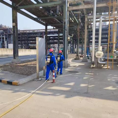 苯乙烯车间主动重温应急演练 自主夯实车间应急根基