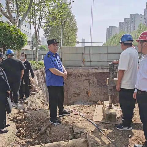 钢城区城乡水务局对各在建水务工程施工现场进行安全生产“解剖式”检查