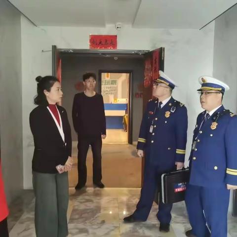 互助里社区开展消防安全隐患排查