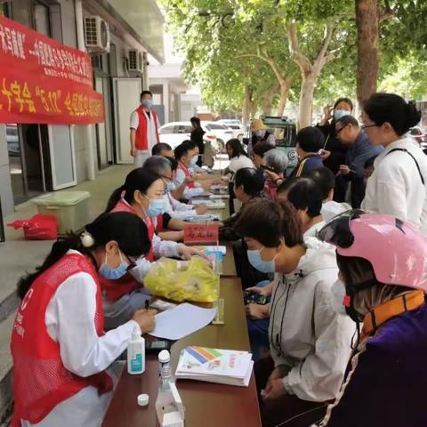 防灾减灾日||藁城区红十字会联合藁城人民医院开展宣传义诊活动