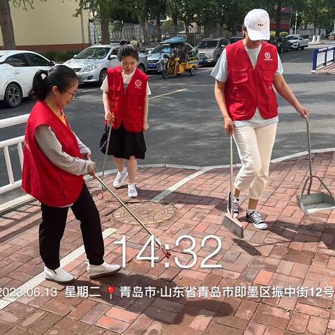 即墨区司法局深入“背街小巷”开展志愿服务活动