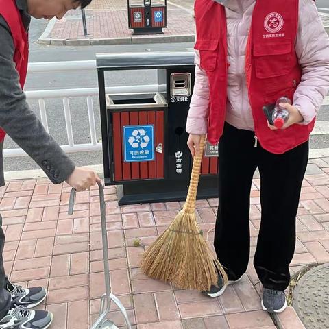 即墨区司法局开展清扫街巷活动