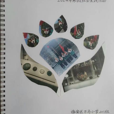 万马小学201班向日葵小队寒假实践活动