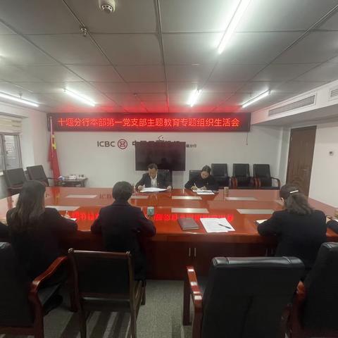 李述伟以普通党员身份参加本部第一党支部主题教育专题组织生活会