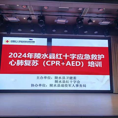 陵水县退役军人事务局组织志愿服务队开展应急救护知识技能培训