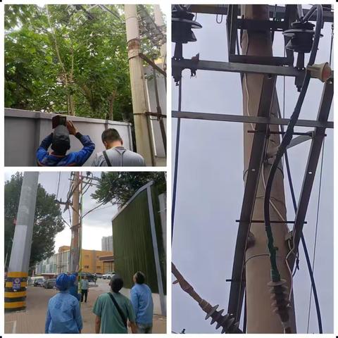 高压外线排查，应对高温大风天气