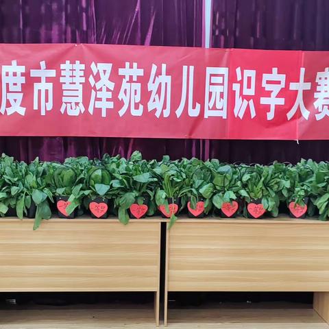 平度市慧泽苑幼儿园全脑识字大赛