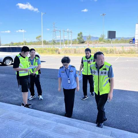 沈抚分公司邢副总经理一行到草市省界集控组进行双节前安全大检查