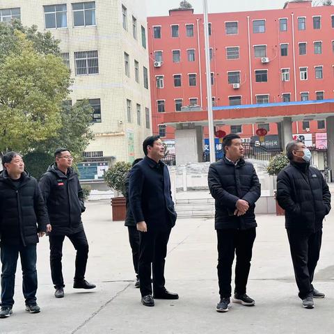 督导助前行 开学启新篇——项城二中教育集团迎接市教体局领导督导检查开学工作