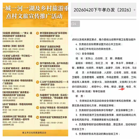 坚守岗位护通信 匠心护航文旅潮——孝义联通圆满完成五一假期首日重大活动通信保障