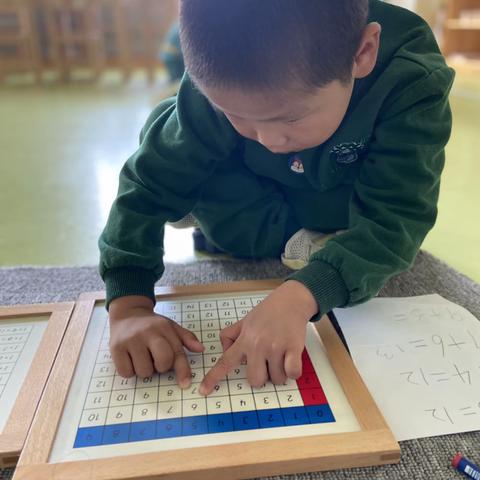 金阳万田幼儿园观察记录—段旭基（5月）