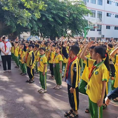 “学习二十大  争做好队员”儋州市八一糖厂小学开展庆祝“六一”国际儿童节系列活动