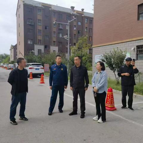 高峰副区长开展节日期间安全生产督查检查