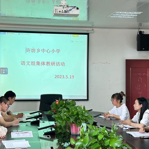 芳华初绽放，磨砺共成长——许坊乡中心小学语文公开课纪实