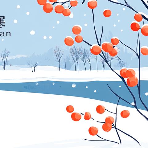 大寒至，春意近——智行幼儿园大寒节气活动