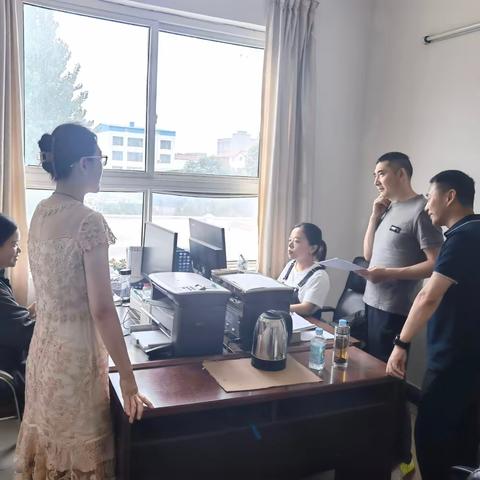 市公司物资部专项检查组到沈丘公司督导检查