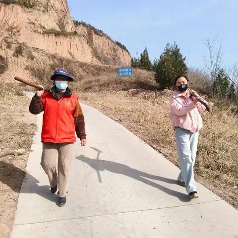 清明防火，守护家园——李家沟村在行动