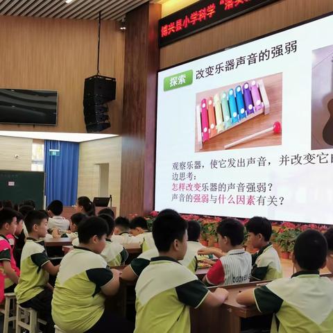 秋浓引诗意  研讨唤灵思--博兴县小学科学“落实新课标 践行新课堂”系列专题研讨活动纪实